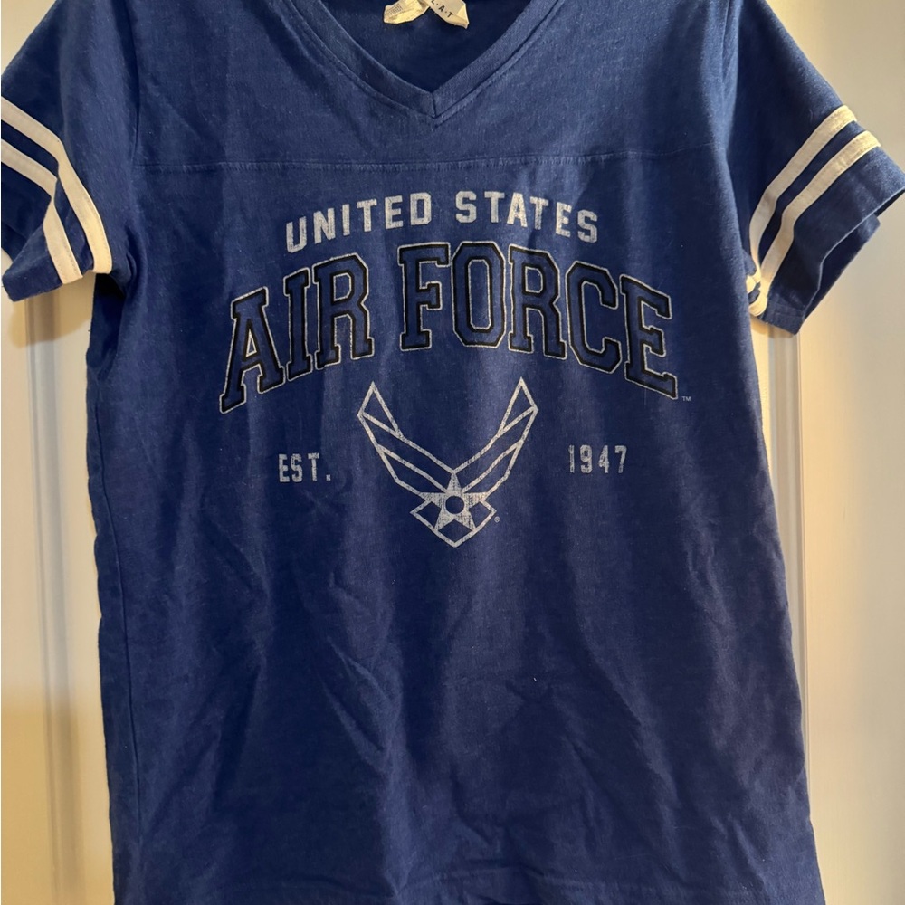 Blue Air Force Women's Short Sleeve Tee